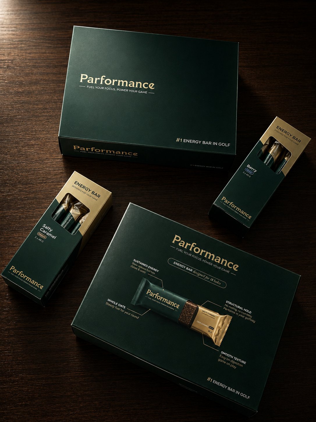 Parformance box, sleeves and a bar